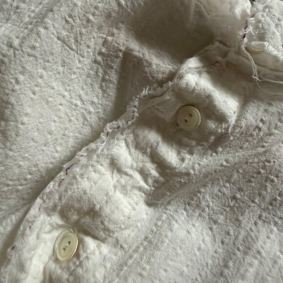 Pas De Calais Women's Cottton & Linen Shirt - Picture 3 of 4